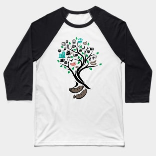 BBQ Grilling Grill Tree Of Life Yoga Celtic Viking Yggdrasil Baseball T-Shirt